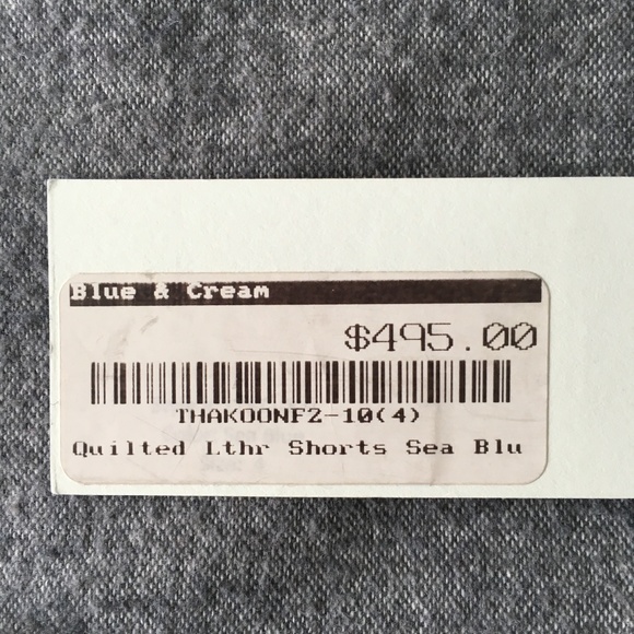 NWT Thakoon Audition quilted leather shorts - Picture 3 of 7